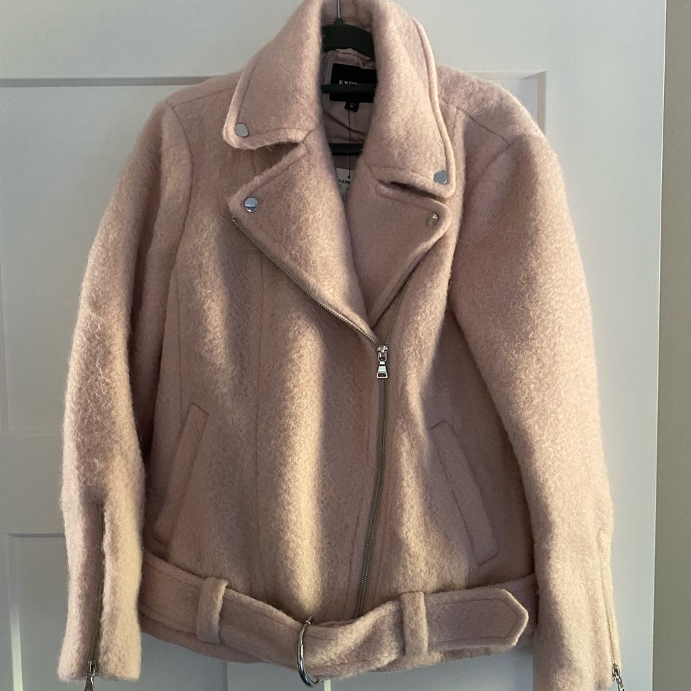Express Wool Moto Jacket